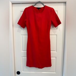Banana Republic Vibrant Red Dress